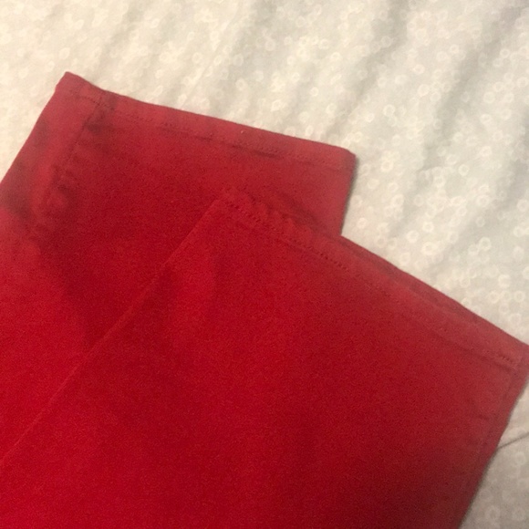 Women’s Plus Westport 1962 Red Capris (Sz 22) - Picture 3 of 4